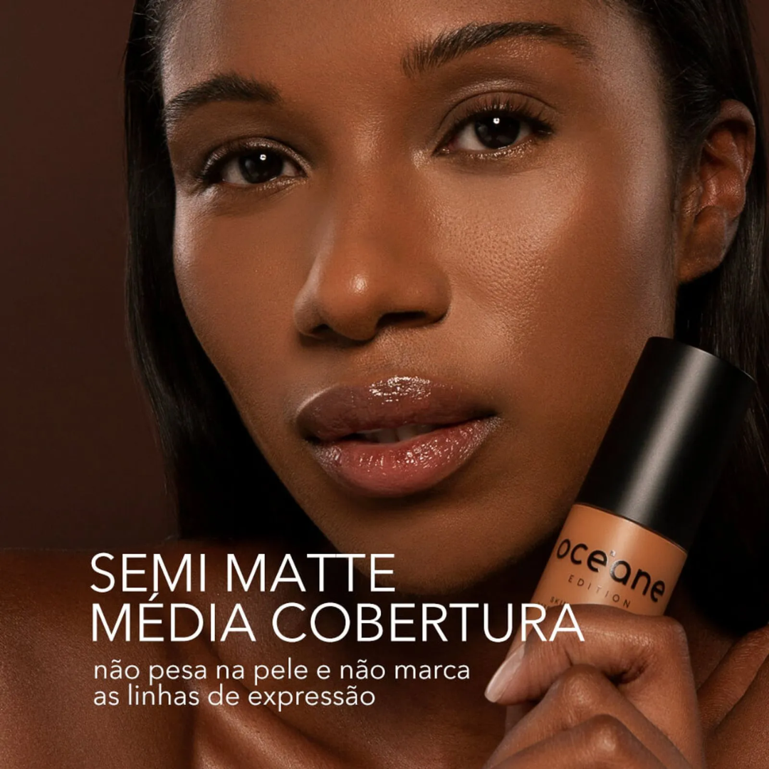 Base Líquida Semi-Matte Oceane Skin Foundation Océane Edition | 440T