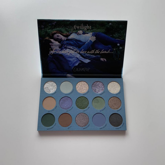 Paleta de Sombras Colourpop X Twilight | Crepusculo (Sombra levemente avariada, Sem caixa)