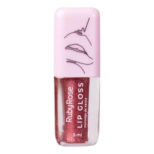 Gloss Labial Ruby Rose Lip Gloss | Cor: Shooting Star