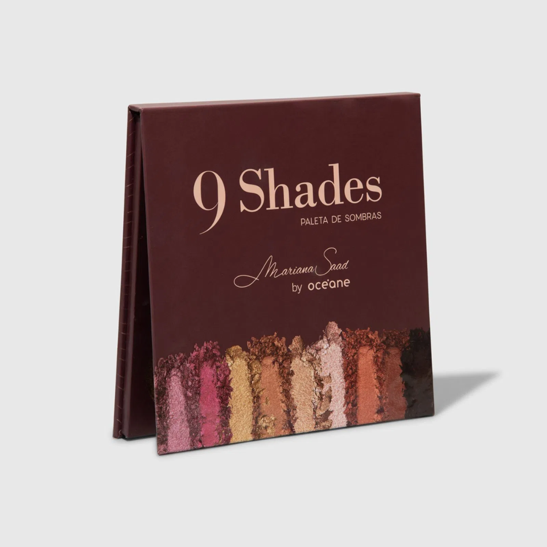 Paleta de Sombras Mariana Saad By Océane 9 Shades