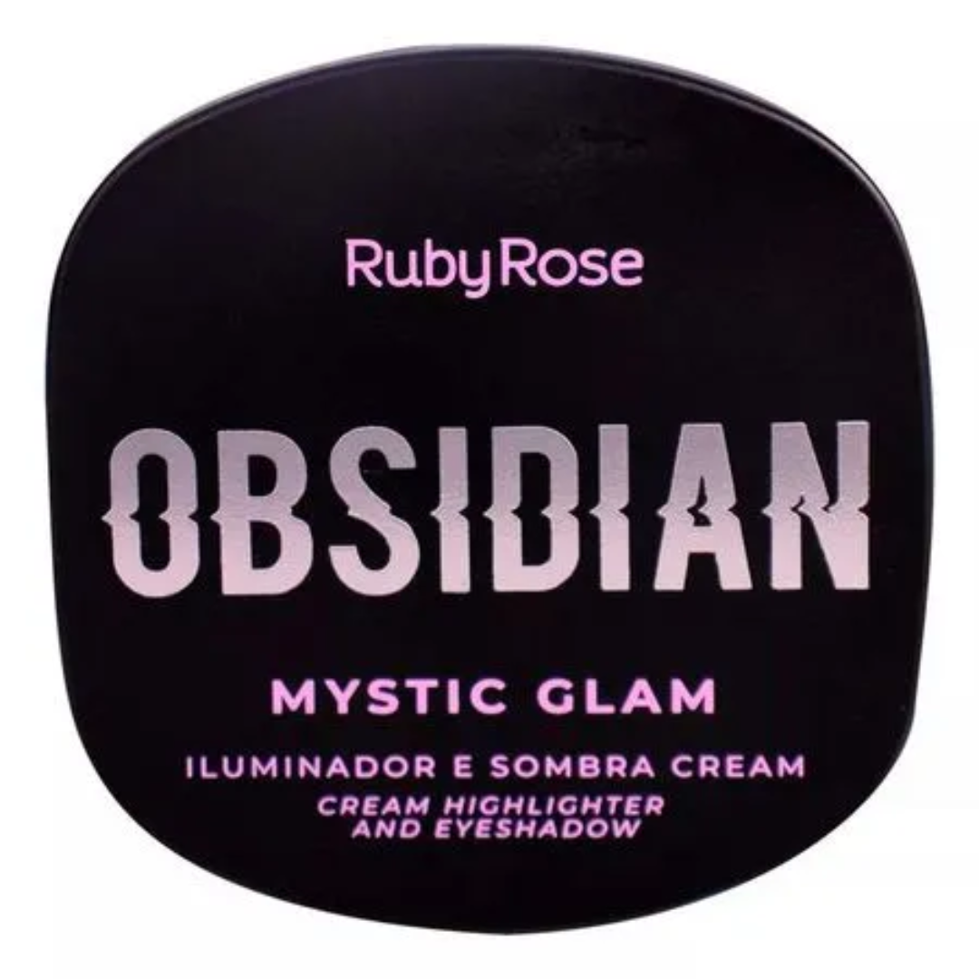 Iluminador Ruby Rose Obsidian Mystic Glam | Cor: Quartz