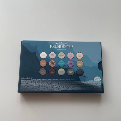 Paleta de Sombras Colourpop Haunted Mansion (Sombra levemente avariada)