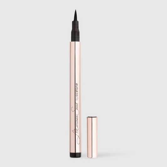 Caneta Delineadora de Olhos Océane Mariana Saad Eyeliner Pen | Real Black