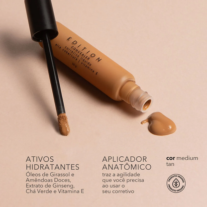 Corretivo Líquido Escuro Océane Concealer Edition 15g | Medium Tan