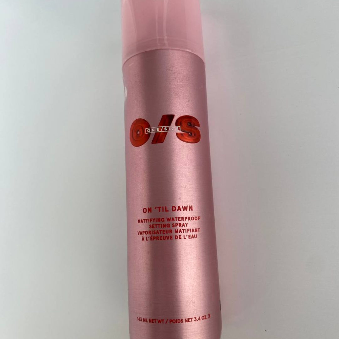 Fixador de Maquiagem One\Size On' Til Dawn Mattifying Waterproof Setting Spray 143ml (Embalagem Amassada)